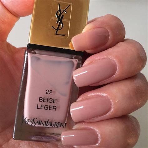 ysl nail polish beige leger